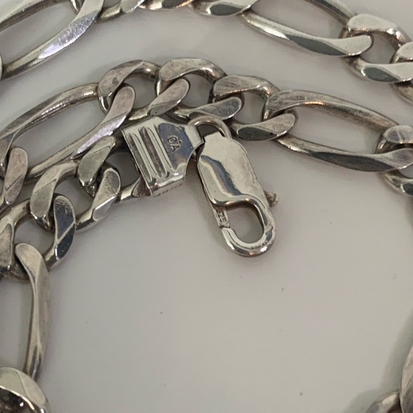 Silpada Unisex EXTREMELY RARE Sterling Figaro 20” Necklace - Picture 6 of 16
